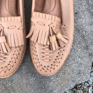 Sofft Leather Tassel Loafers